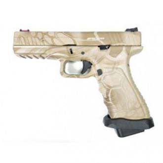 Купити Страйкбольний пістолет APS Action Combat Pistol CO2 Kryptek Highlander в магазині Strikeshop