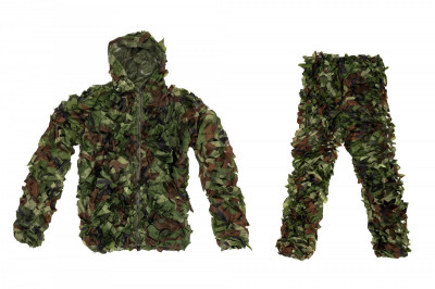 Купити Костюм Ultimate Tactical Ghillie Suit Camouflage Suit Set Woodland в магазині Strikeshop