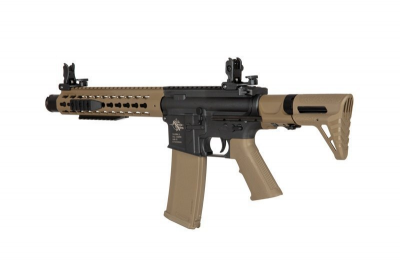 Купити Страйкбольна штурмова гвинтівка Specna Arms M4 RRA SA-C07 PDW CORE Half-Tan в магазині Strikeshop
