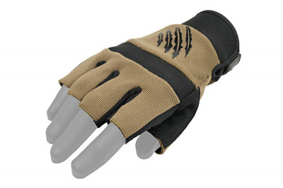 Купити Тактичні рукавиці Armored Claw Shooter Cut Half TAN Size M в магазині Strikeshop