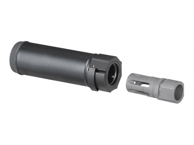 Купити Страйкбольний глушник 5KU Special Force Sound Suppressor 127 mm Black в магазині Strikeshop