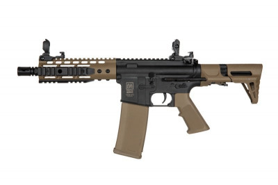 Купити Страйкбольна штурмова гвинтівка Specna Arms M4  SA-C12 PDW CORE X-ASR Half-Tan в магазині Strikeshop