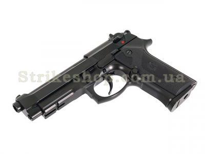 Купити Страйкбольний пістолет Beretta M92F/M9 KJW Ris Plastic Green Gas в магазині Strikeshop