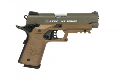 Купити Страйкбольний пістолет HFC HG-172 Olive Drab/Tan в магазині Strikeshop