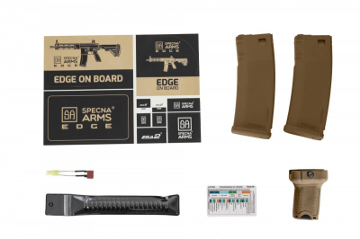 Купити Страйкбольна штурмова гвинтівка Specna Arms SA-H21 Edge 2.0 Chaos Bronze в магазині Strikeshop