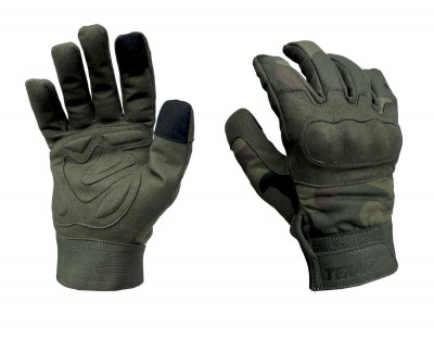 Купити Тактичні рукавиці Texar Combat Pl Camo Size L в магазині Strikeshop