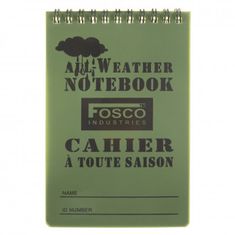 Купити Тактичний блокнот Fosco Waterproof 100x150 мм в магазині Strikeshop