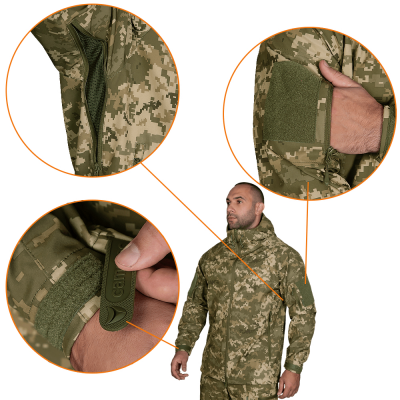Куртка Camo-Tec Stalker SoftShell MM14 Size XL