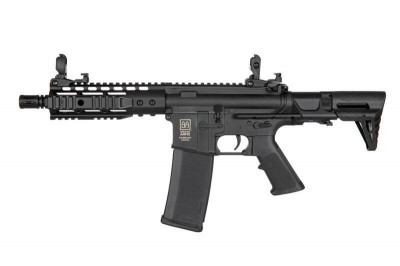 Купити Страйкбольна штурмова гвинтівка Specna Arms SA-C12 PDW CORE X-ASR Black в магазині Strikeshop