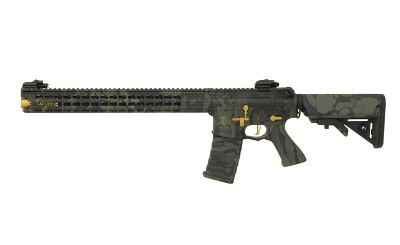 Купити Страйкбольна штурмова гвинтівка APS ASR118 3GUN COMPETITION FULLMETAL MULTICAM BLACK EBB в магазині Strikeshop