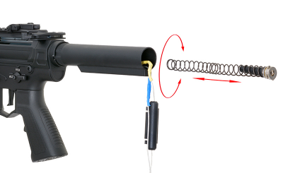 Купити Страйкбольна штурмова гвинтiвка APS Phantom Extremis MK3 Black в магазині Strikeshop