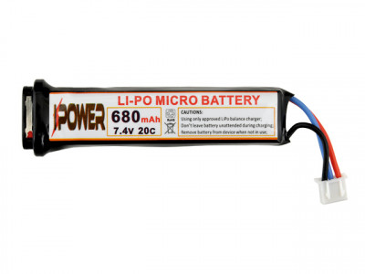 Купити Акумулятор IPower LiPo 7.4v 680mAh 20C в магазині Strikeshop