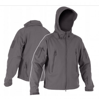 Купити Куртка Texar Soft Shell Falcon Grey Size S в магазині Strikeshop