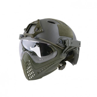 Купити Шолом Ultimate Tactical FAST PJ Piloteer Helmet Replica Olive в магазині Strikeshop