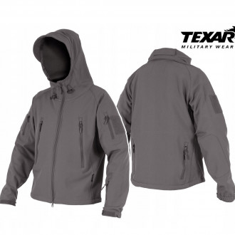 Купити Куртка Texar Soft Shell Falcon Grey Size M в магазині Strikeshop