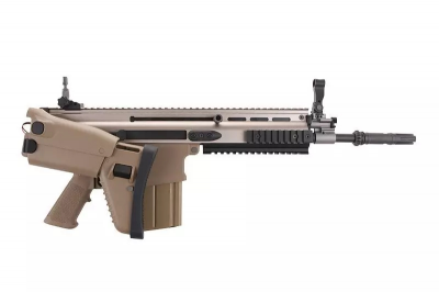 Купити Страйкбольна штурмова гвинтівка WE H MK17 Mod 0 CQC Tan в магазині Strikeshop