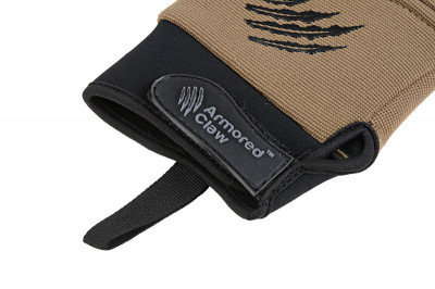 Купити Тактичні рукавиці Armored Claw CovertPro Half Tan Size S в магазині Strikeshop