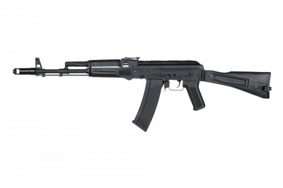 Купити Страйкбольна штурмова гвинтівка Specna Arms AK-74M SA-J71 Core Black в магазині Strikeshop