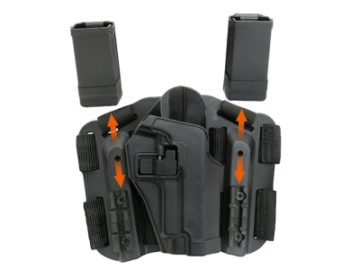 Купити Кобура набедренна CS Glock Series Black в магазині Strikeshop