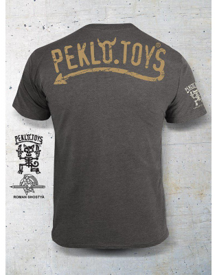Купити Футболка PekloToys Пекельний лижник Grey Size XL в магазині Strikeshop
