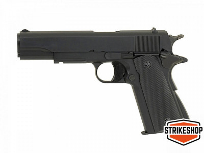Купити Страйкбольний пістолет STTI Colt 1911 Green Gas Black в магазині Strikeshop