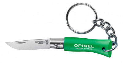 Купити Ніж-брелок Opinel Keychain №2 Inox Зелений в магазині Strikeshop