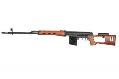 Купити Страйкбольна снайперська гвинтівка A&amp;K SVD Wood Imitation в магазині Strikeshop
