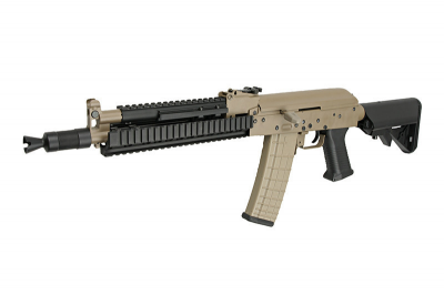 Купити Страйкбольна штурмова гвинтівка АК-74 тактичний Cyma CM.040I Tan в магазині Strikeshop