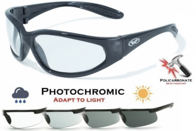 Купити Окуляри захисні Global Vision Hercules-1 Photochromic Clear в магазині Strikeshop