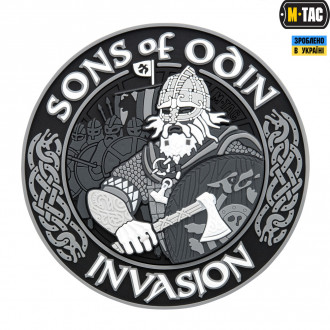 Купити Патч M-TAC Sons of Odin 3D ПВХ Black/Grey в магазині Strikeshop