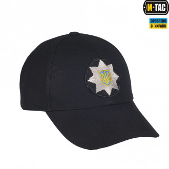 Купити Бейсболка M-TAC POLICE Ріп-стоп Black Size XS в магазині Strikeshop