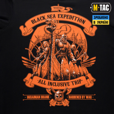 Купити Футболка M-TAC Black Sea Expedition Black Size XXL в магазині Strikeshop