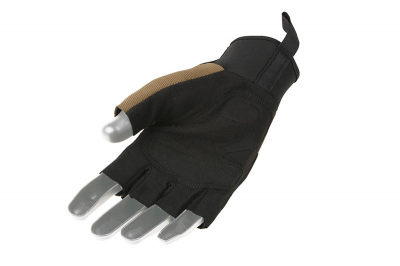 Тактичні рукавиці Armored Claw Shield Cut Half Tan Size M