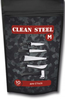 Купити Серветки для догляду за холодною зброєю CLEAN STEEL в магазині Strikeshop