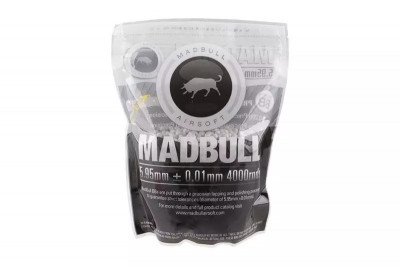 Купити Страйкбольні кулі MadBull Precision BBs 0,23g 4000 pcs в магазині Strikeshop