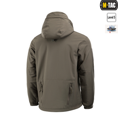 Куртка M-Tac SoftShell з Підстьожкою Olive Size XL