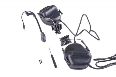 Купити Навушники страйкбольні Specna Arms ERM H Headset Black в магазині Strikeshop