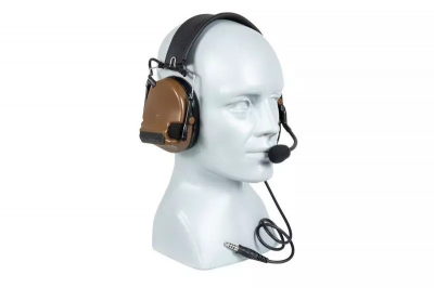Купити Навушники активні з комунікатором Z-Tactical Com III Headset Coyote Brown в магазині Strikeshop