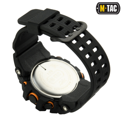 Купити Годинник M-TAC тактичний Adventure Black/Orange в магазині Strikeshop