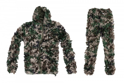 Купити Костюм Ultimate Tactical Ghillie Suit Camouflage Suit Set Digital Woodland в магазині Strikeshop