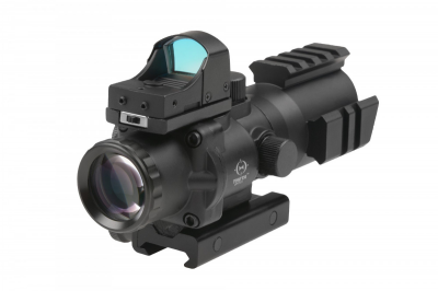 Купити Приціл Theta Optics Rhino 4X32 Scope with Micro Red Dot Sight в магазині Strikeshop