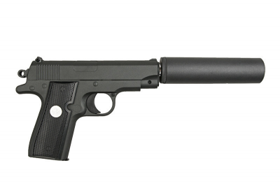 Купити Страйкбольний пістолет Galaxy G2A з глушником Spring в магазині Strikeshop