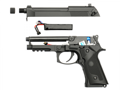 Купити Страйкбольний пістолет Beretta M93 Cyma CM.132S Mosfet Edition в магазині Strikeshop