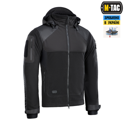 Куртка M-TAC Norman Windblock Flece Black Size M