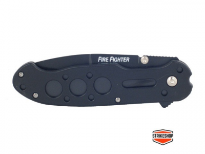 Купити Ніж складний Mil-Tec Fire Fighter Black в магазині Strikeshop