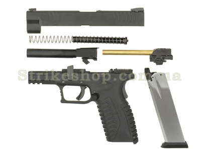 Купити Страйкбольний пістолет XDM WE Metal Green Gas в магазині Strikeshop