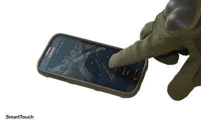 Тактичні рукавиці Wiley X Durtac Smart Touch Black Size L