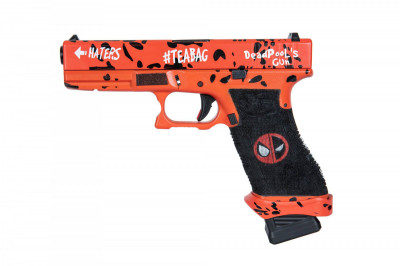 Купити Страйкбольний пістолет D-Boys Glock 17 Gen.4 301 DeadPool Style в магазині Strikeshop