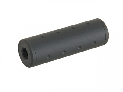 Купити Страйкбольний глушник M-Etal 100х32 мм Black в магазині Strikeshop