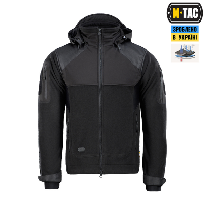 Куртка M-TAC Norman Windblock Flece Black Size XL